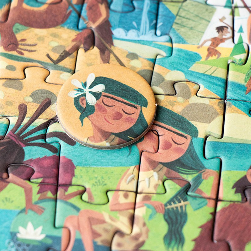 <p>Puzzle de la prehistoria y de bolsillo</p>